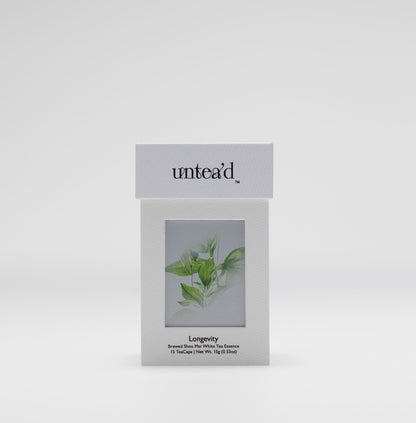 Longevity / Brewed Shou Mei White Tea